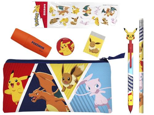 Boek Pokémon školní set se samolepkami 