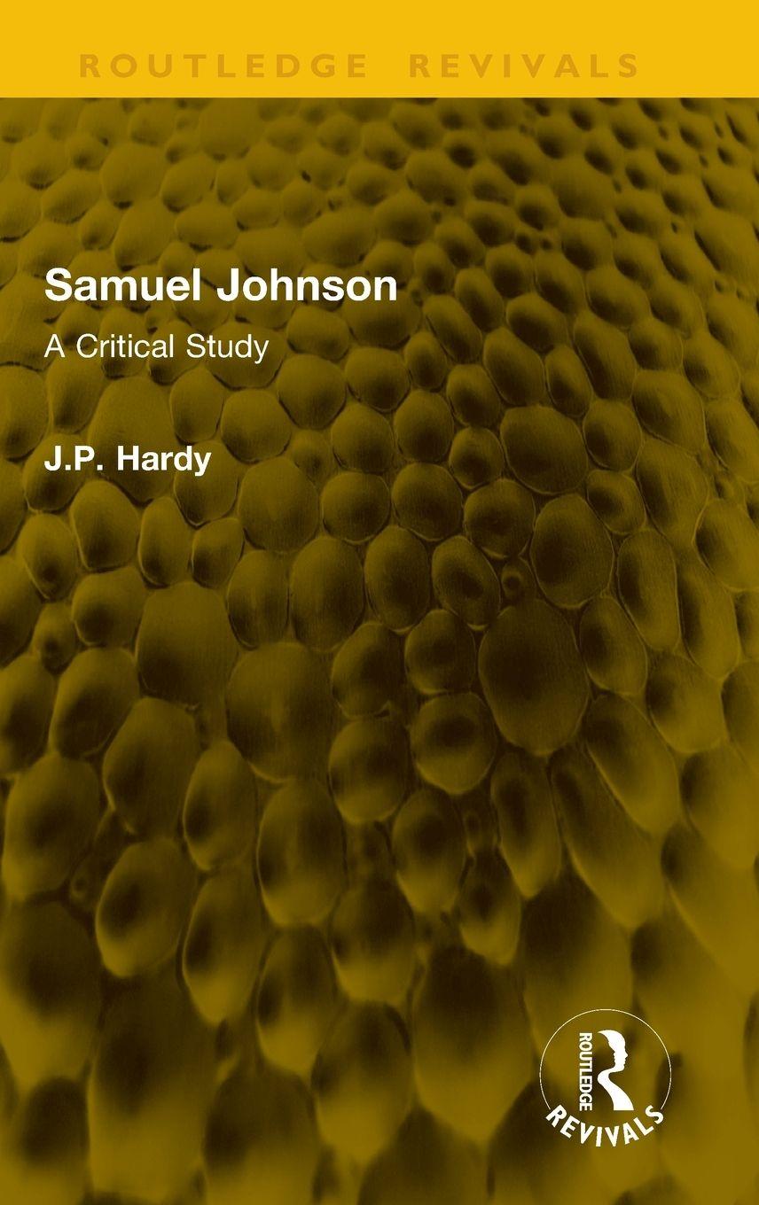 Kniha Samuel Johnson J.P. Hardy