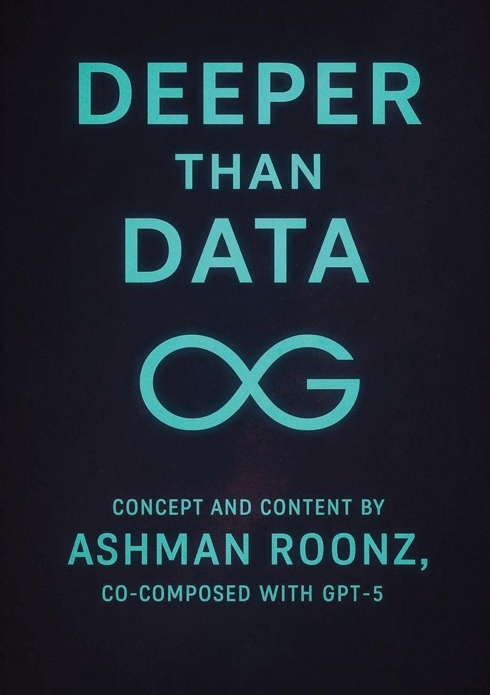 Kniha Deeper than Data Ashman Roonz
