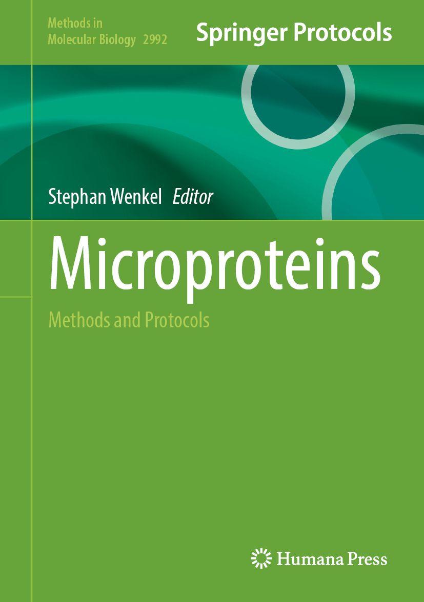 Kniha Microproteins Stephan Wenkel