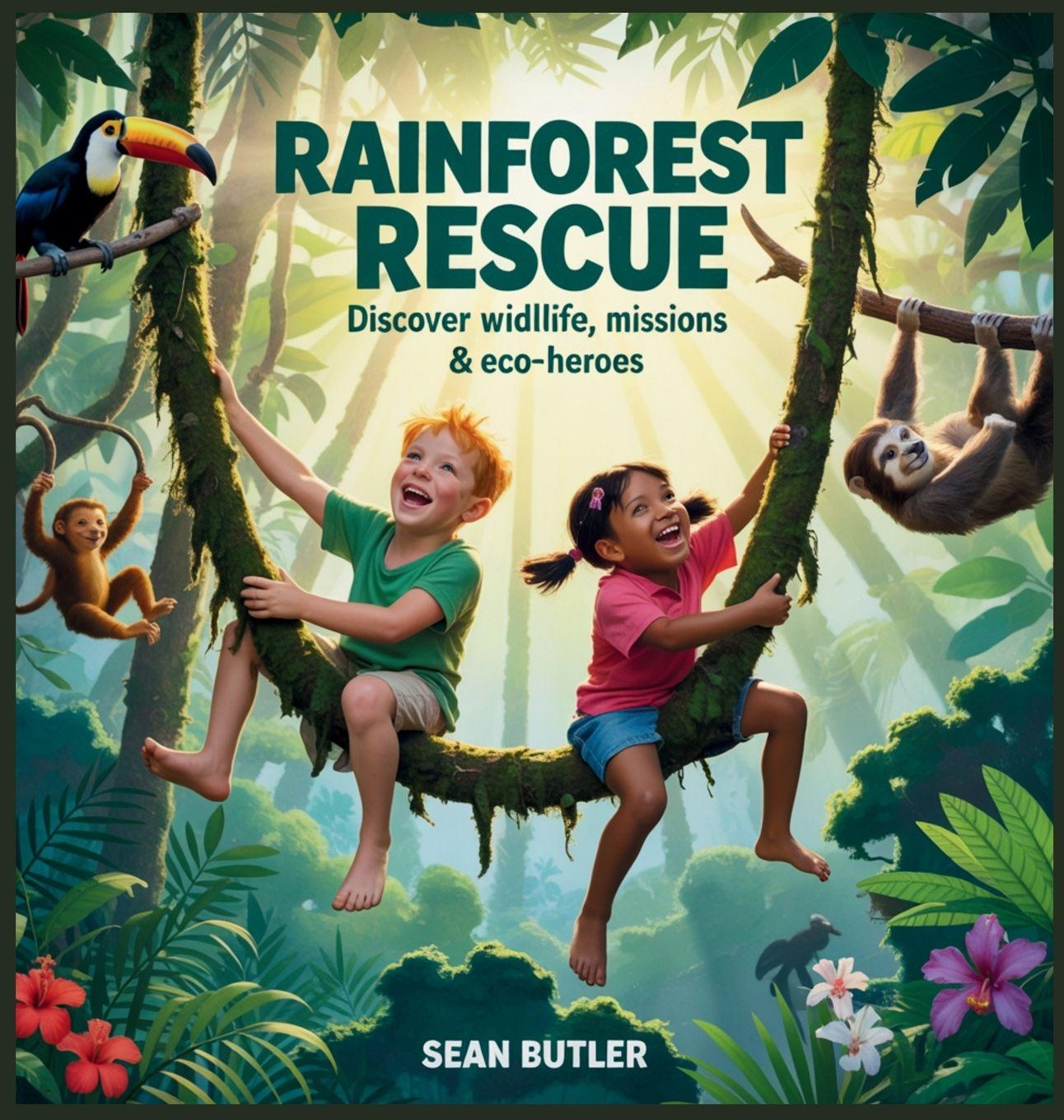 Kniha Rainforest Rescue Sean Butler