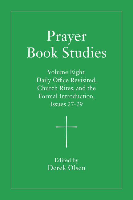 Boek Prayer Book Studies Volume Eight Derek A. Olsen