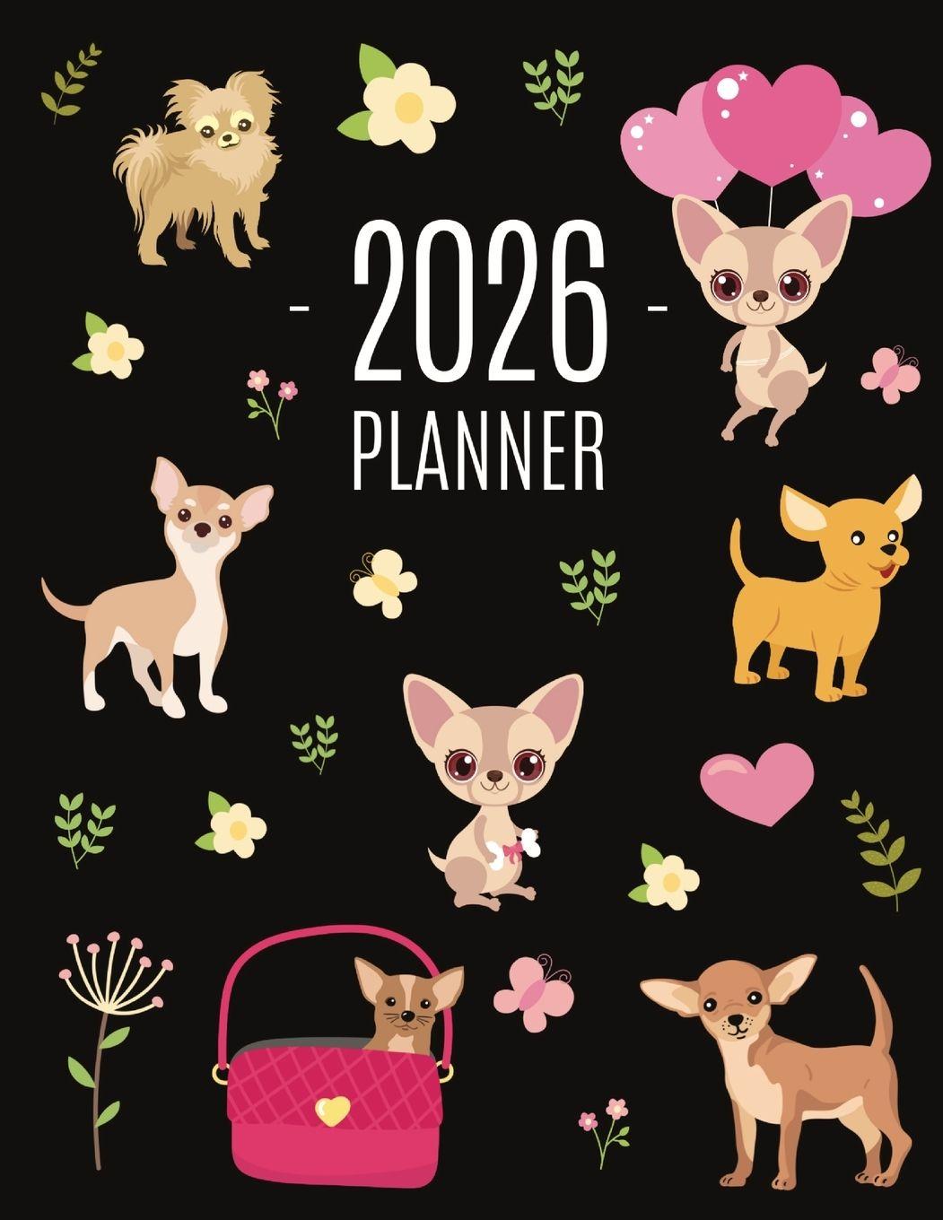 Buch Chihuahua Planner 2026 Happy Oak Tree Press