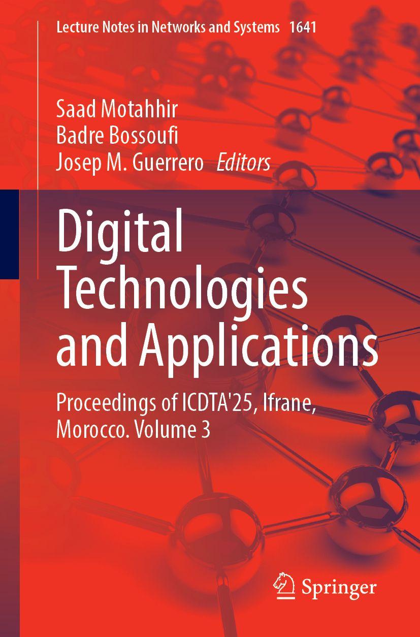 Βιβλίο Digital Technologies and Applications Badre Bossoufi