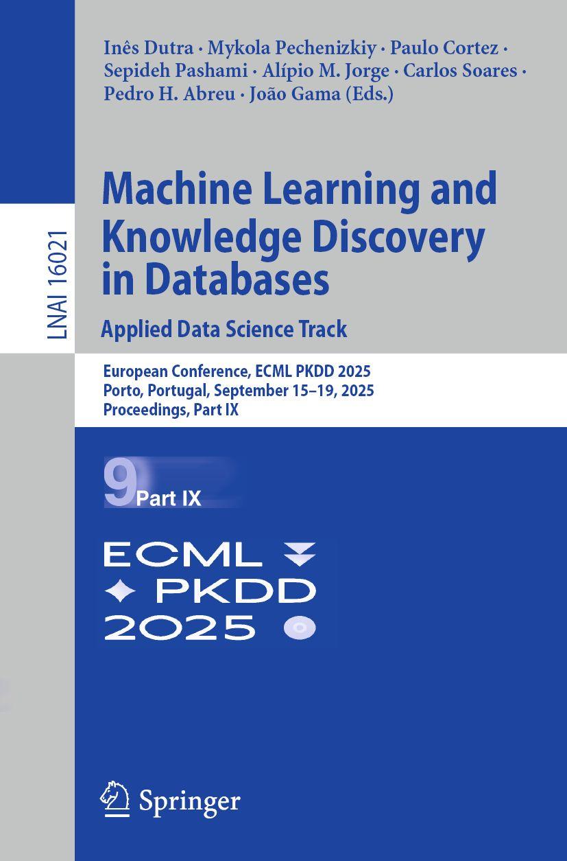 Книга Machine Learning and Knowledge Discovery in Databases. Applied Data Science Track Mykola Pechenizkiy