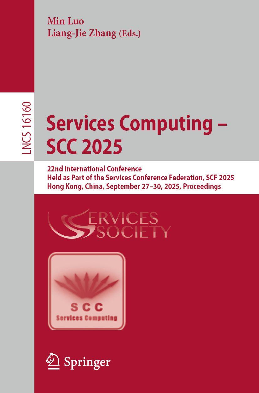 Buch Services Computing - SCC 2025 Liang-Jie Zhang