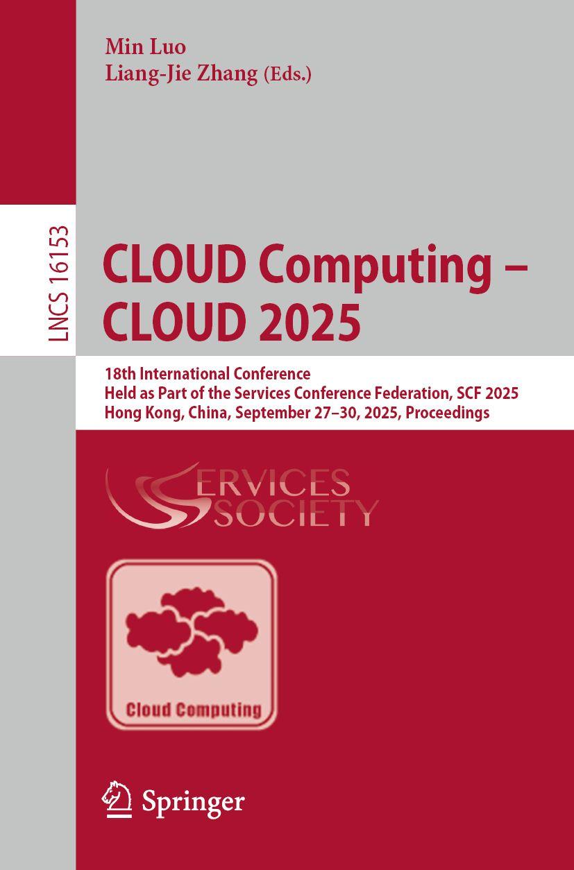 Knjiga CLOUD Computing - CLOUD 2025 Liang-Jie Zhang