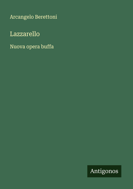 Kniha Lazzarello Arcangelo Berettoni