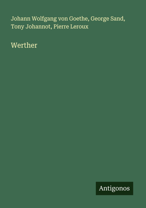 Βιβλίο Werther George Sand