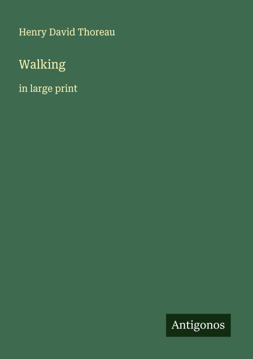 Kniha Walking 