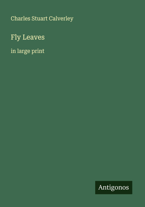 Kniha Fly Leaves 