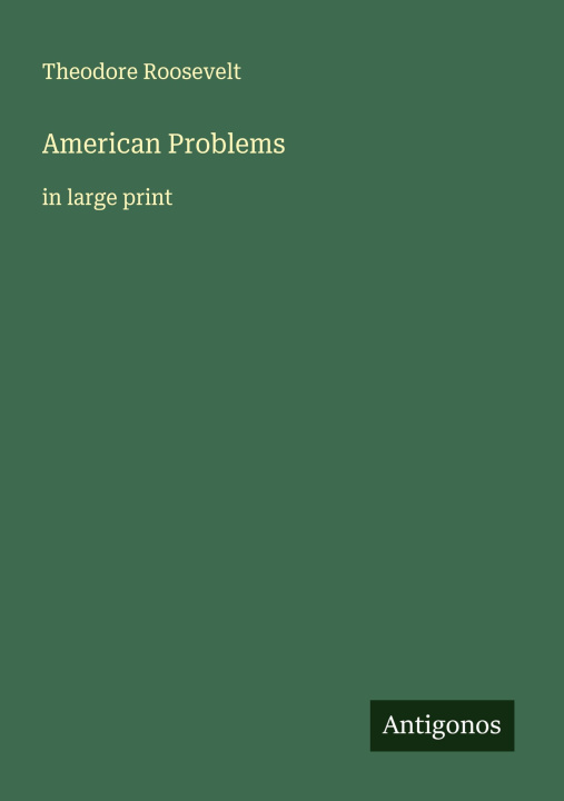Kniha American Problems 