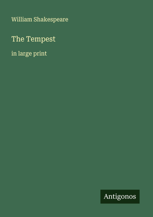 Kniha The Tempest 