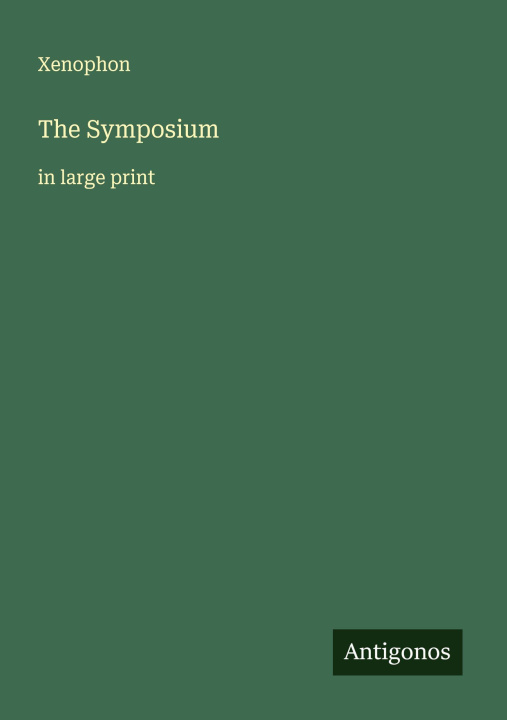 Kniha The Symposium 