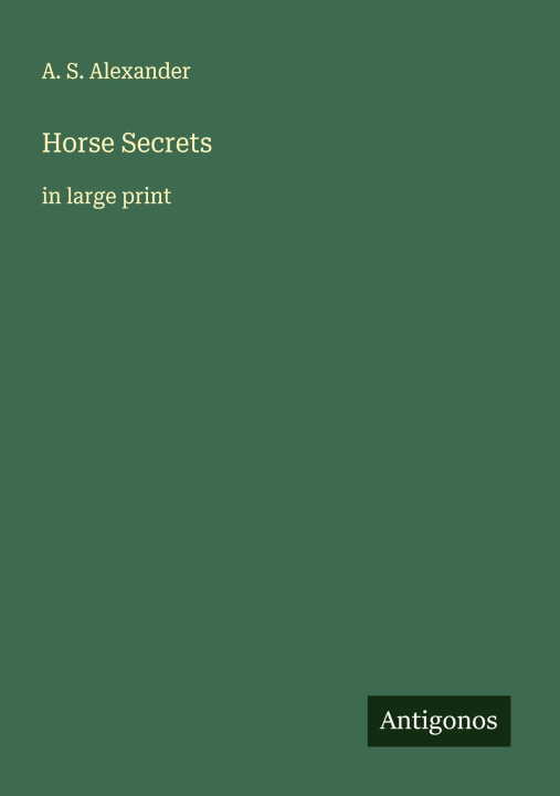 Kniha Horse Secrets 