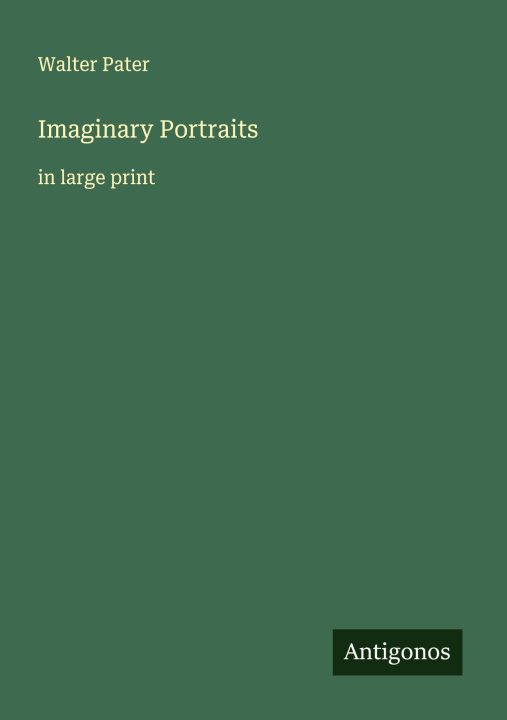 Knjiga Imaginary Portraits 