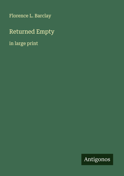 Knjiga Returned Empty 