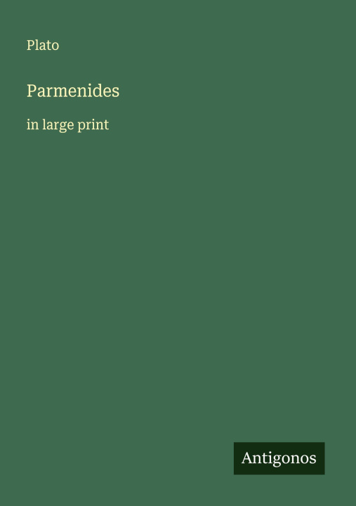 Knjiga Parmenides 