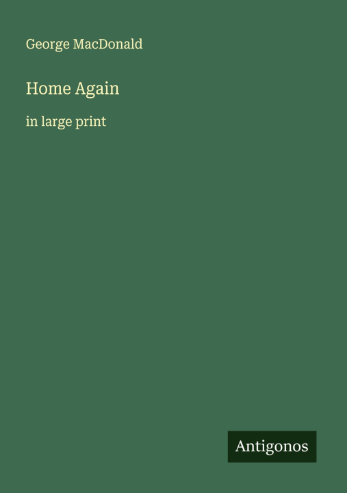 Kniha Home Again 