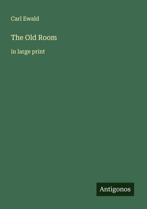 Kniha The Old Room 