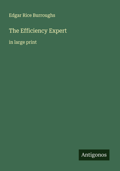 Kniha The Efficiency Expert 