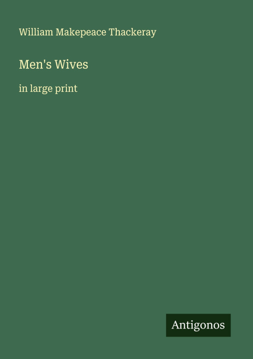 Kniha Men's Wives 