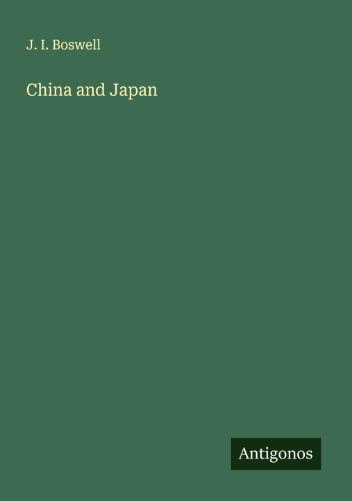 Knjiga China and Japan 