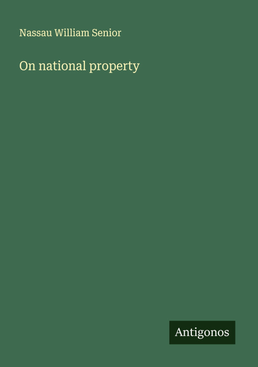 Knjiga On national property 