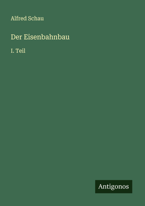 Knjiga Der Eisenbahnbau 
