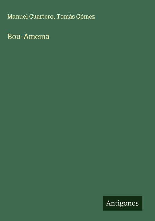 Knjiga Bou-Amema Tomás Gómez
