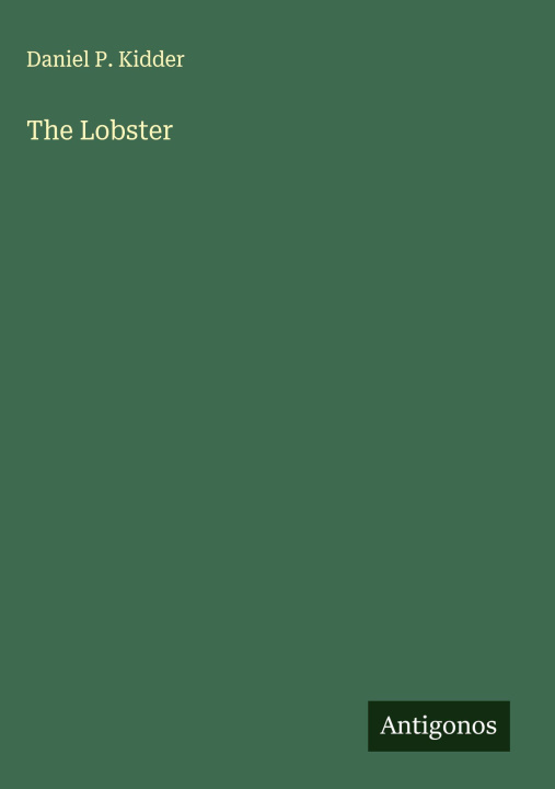 Kniha The Lobster 