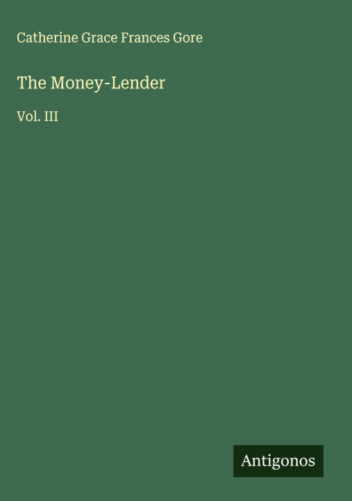 Kniha The Money-Lender 