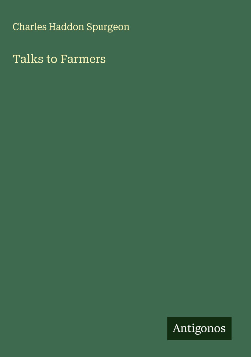 Knjiga Talks to Farmers 