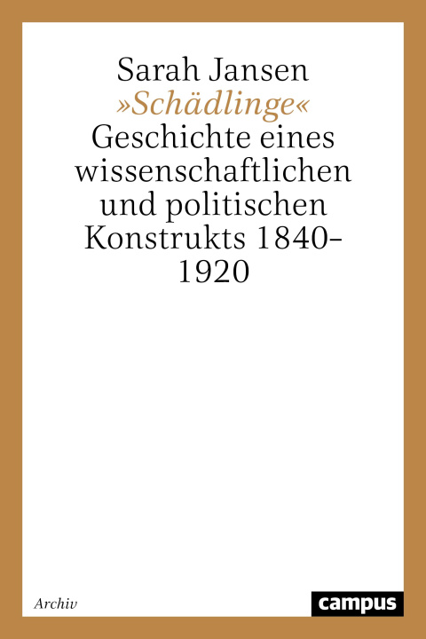 Kniha 'Schädlinge' 