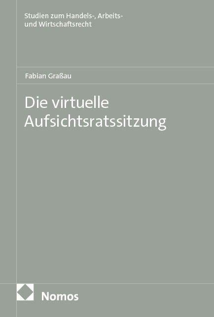 Kniha Die virtuelle Aufsichtsratssitzung Fabian Graßau