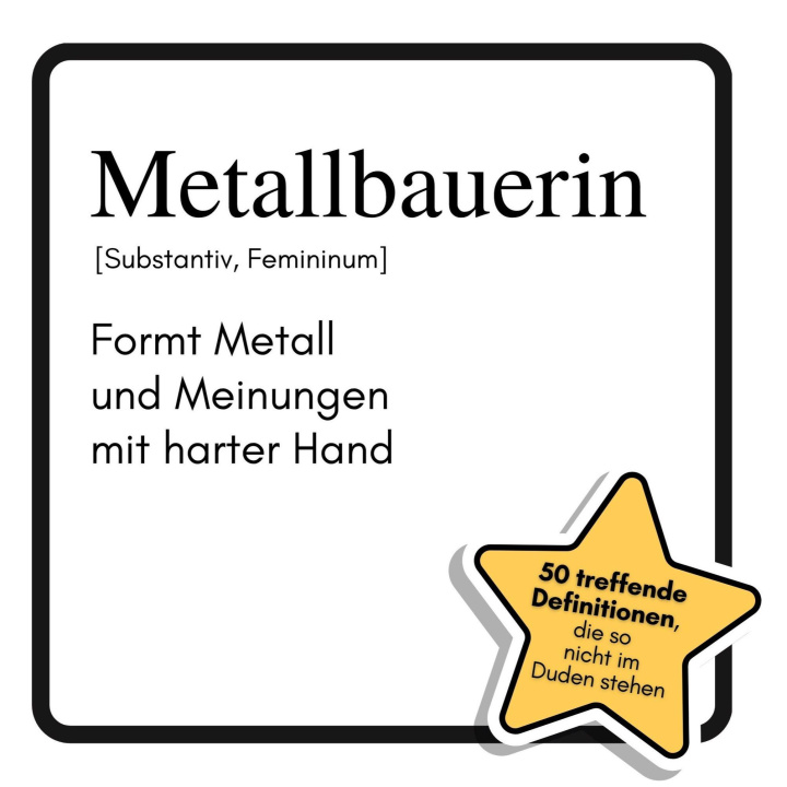 Kniha Metallbauerin Ella Schubert