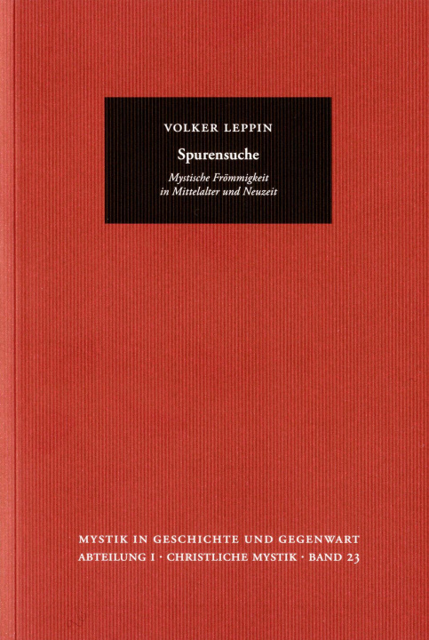 Knjiga Spurensuche Volker Leppin