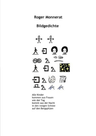 Kniha Bildgedichte Roger Monnerat
