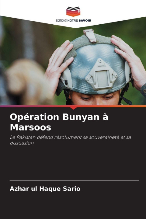 Kniha Opération Bunyan à Marsoos Azhar ul Haque Sario