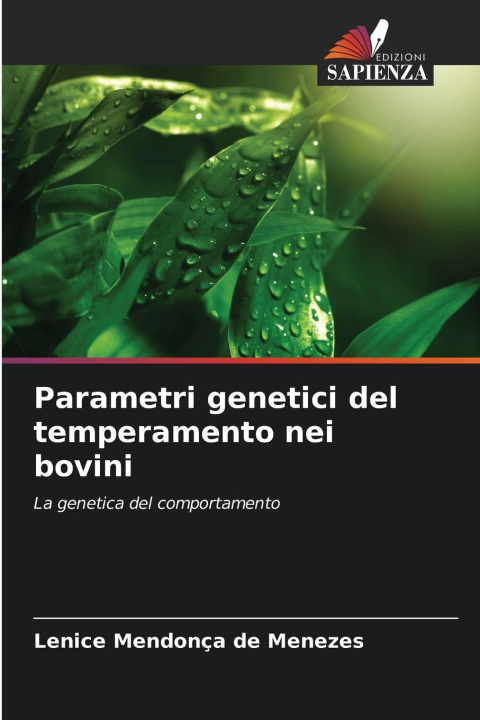 Buch Parametri genetici del temperamento nei bovini Lenice Mendonça de Menezes