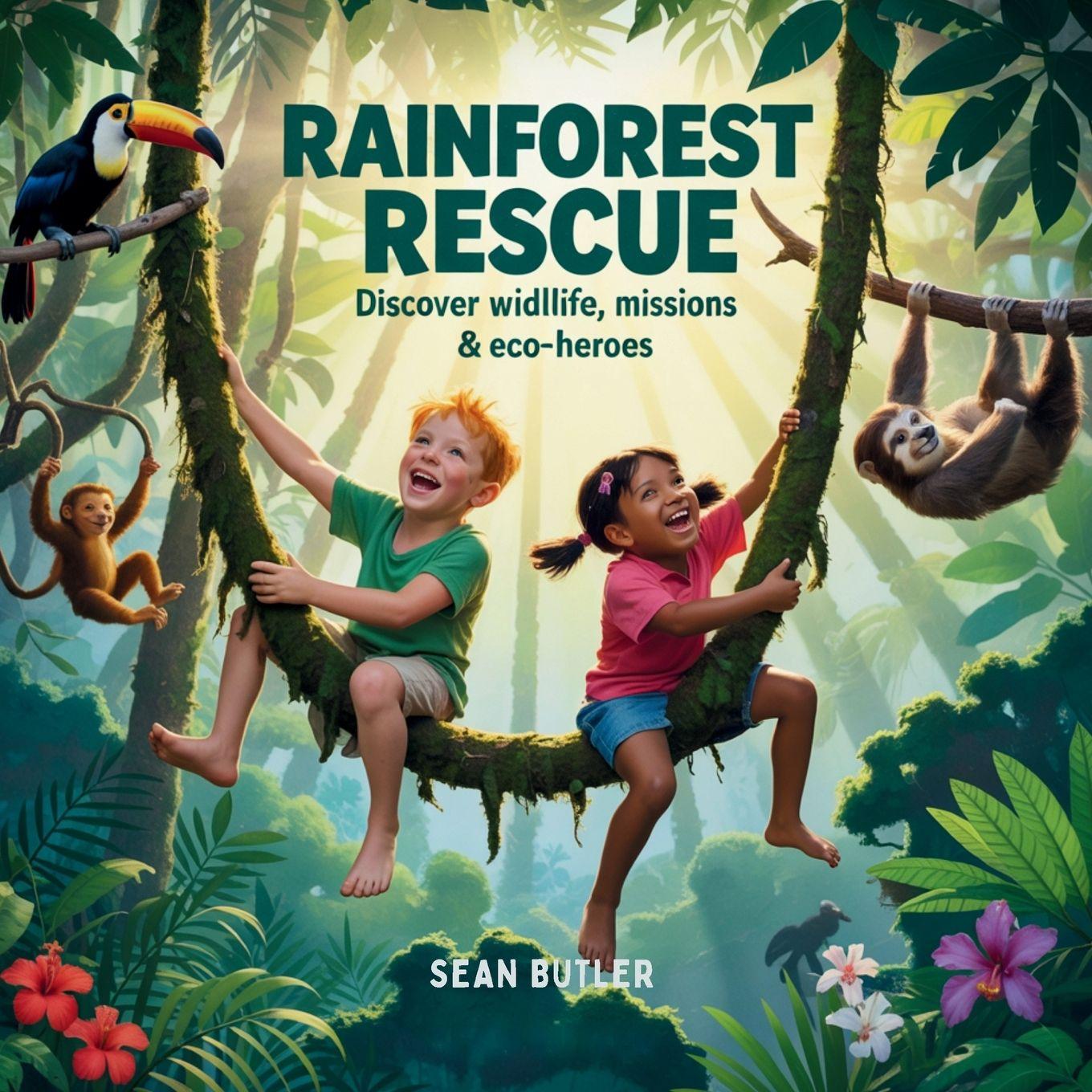 Kniha Rainforest Rescue Sean Butler