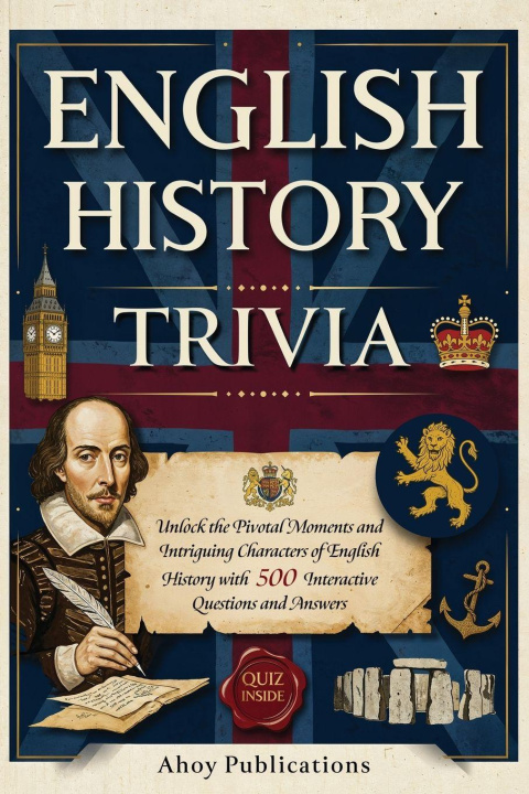 Knjiga English History Trivia Ahoy Publications
