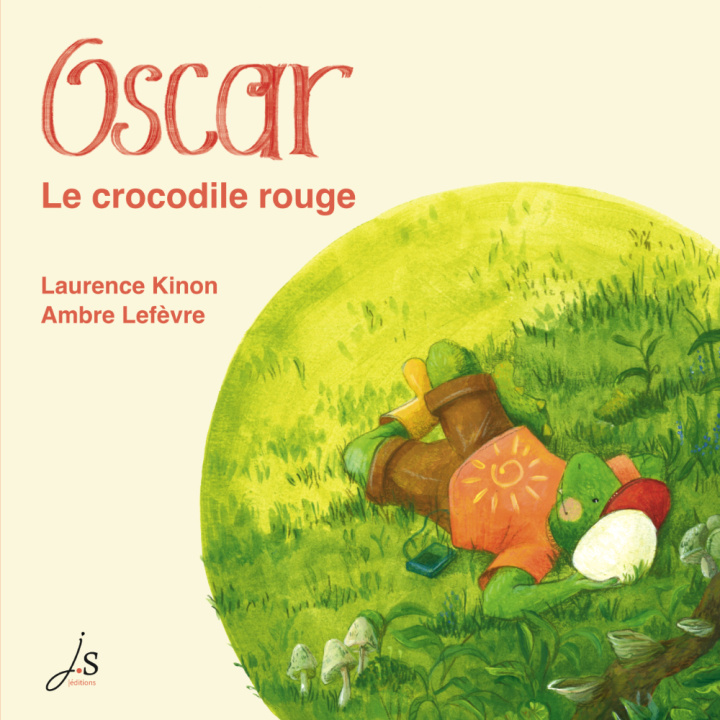 Knjiga Oscar, le crocodile rouge Kinon