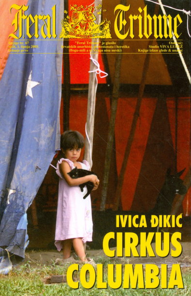 Kniha Cirkus Colubia Ivica Đikić