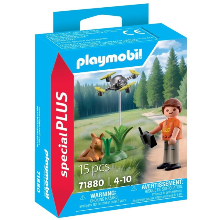 Kniha Playmobil Ratowanie sarenki za pomocą dronu 71880 
