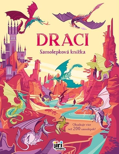 Βιβλίο Velká samolepková knížka Draci 