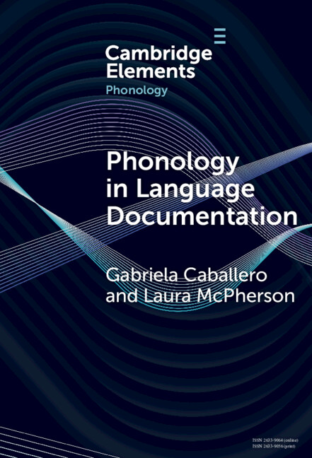 Boek Phonology in Language Documentation Gabriela Caballero
