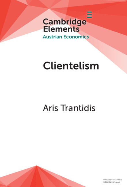 Kniha Clientelism Aris Trantidis
