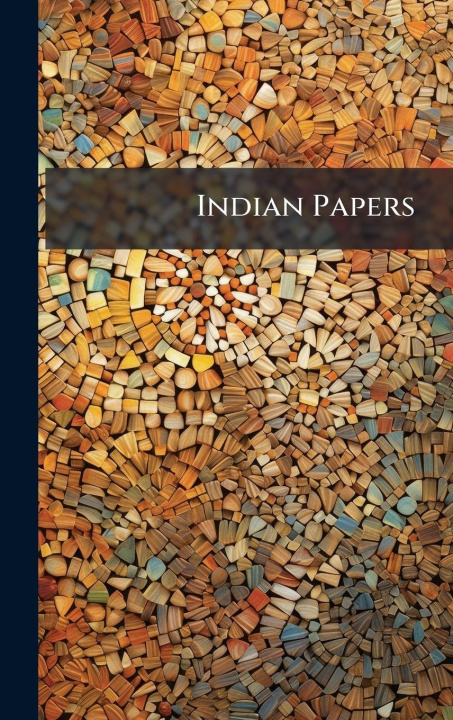 Kniha Indian Papers Anonymous