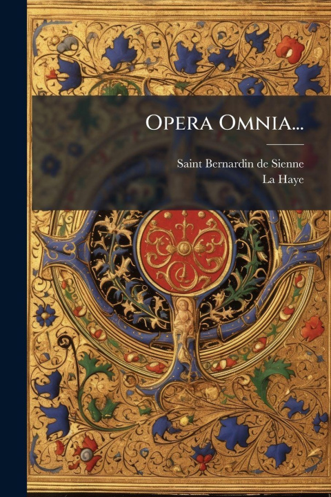 Kniha Opera Omnia... La Haye
